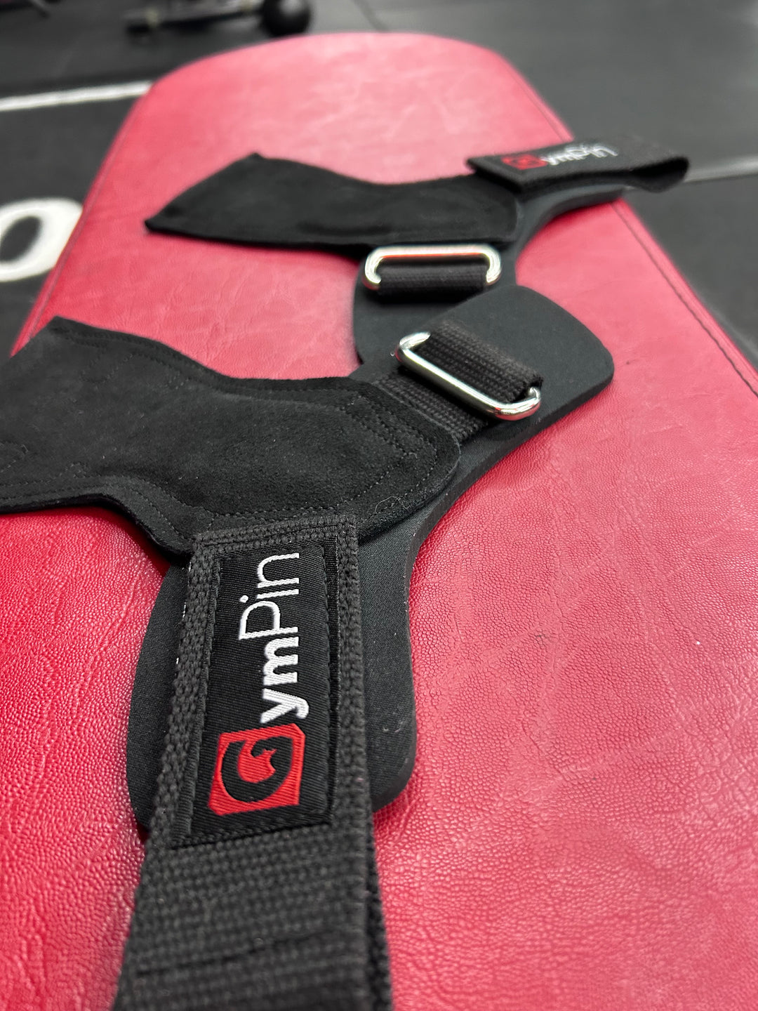 GymPin Leather Wrist Grips