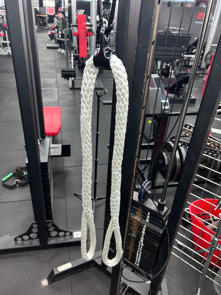 Super Long Looped Tricep ropes by @HDGYMEQUIPMENT
