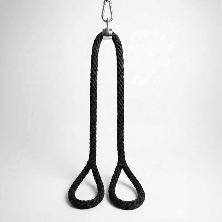 Super Long Looped Tricep ropes by @HDGYMEQUIPMENT