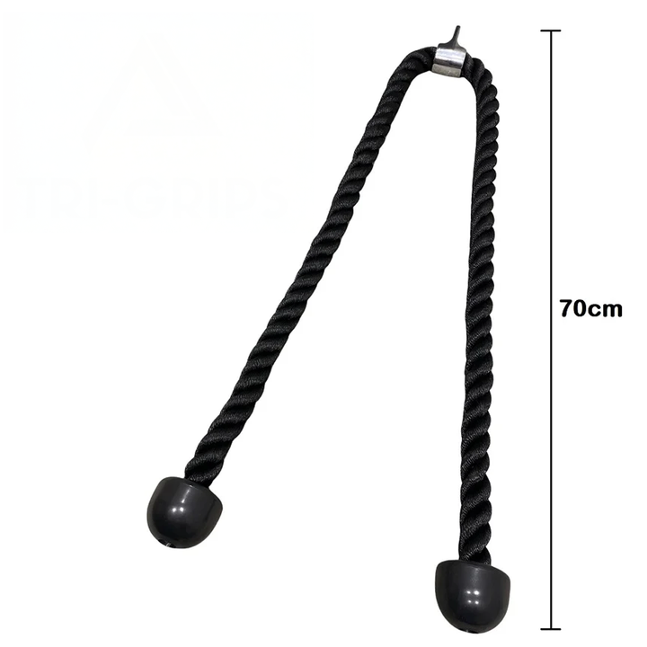 Tri-Grips Double Length ROPES | Tricep 1.4m LONG ROPES